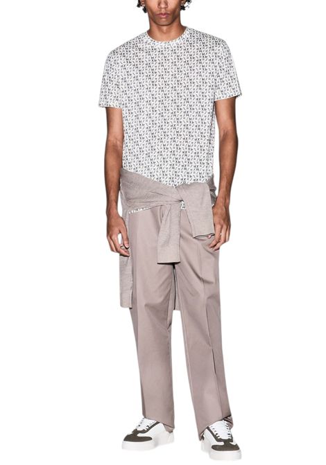 T-Shirt Regular Fit con logo allover ARMANI EXCHANGE | T-shirt | XM002778 AF10356F1166